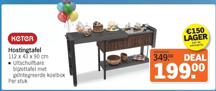 De - Hostingtafel