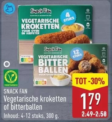 Label - Vegetarische kroketten of bitterballen
