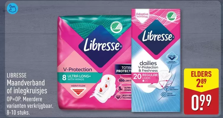 Flow - Maandverband of inlegkruisjes