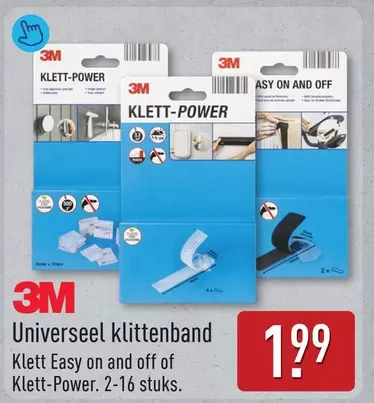 Universeel klittenband / Klett Easy on and off of Klett-Power