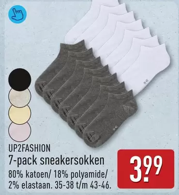 7-pack sneakersokken