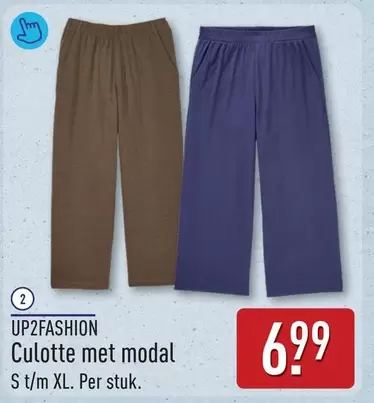 Culotte met modal