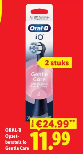 Oral-B - Opzetborstels iO Gentle Care