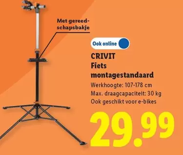 max - Fiets montagestandaard