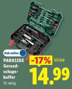 Gereedschapskoffer 35-delig