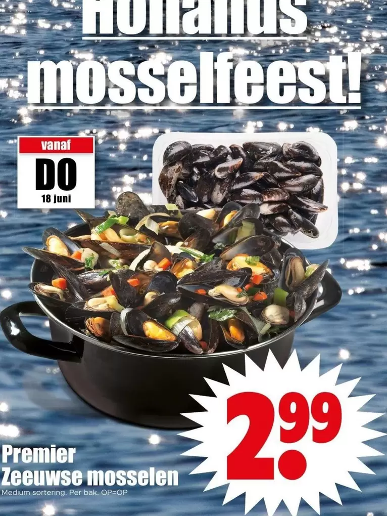 juni - Zeeuwse mosselen