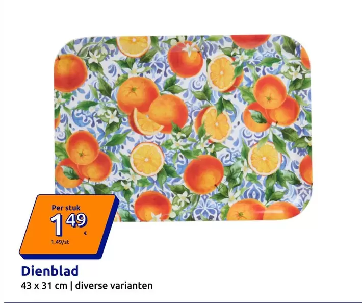 Dienblad