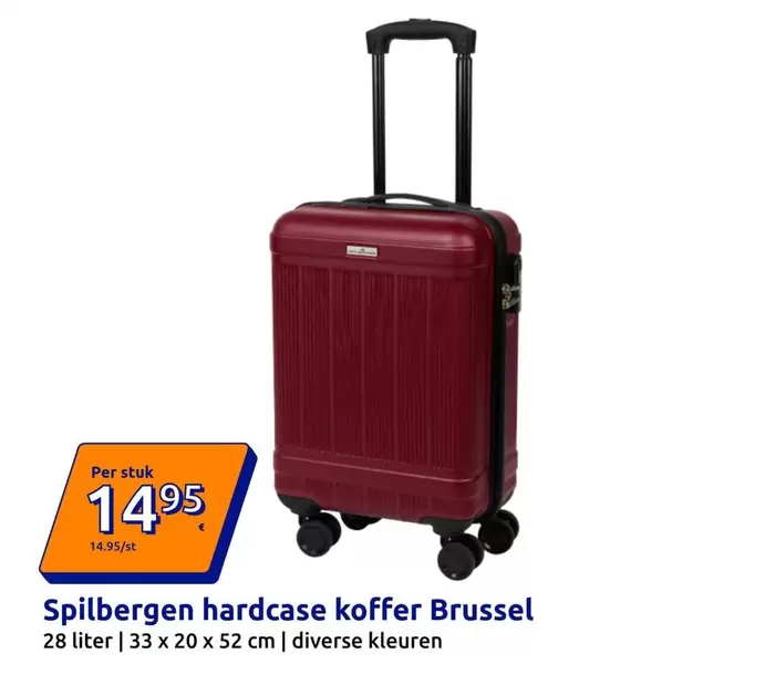 Spilbergen hardcase koffer Brussel