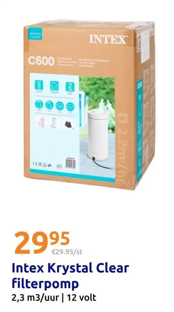 Intex - Krystal Clear filterpomp C600