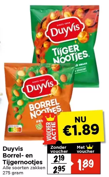Borrel- en Tijgernootjes