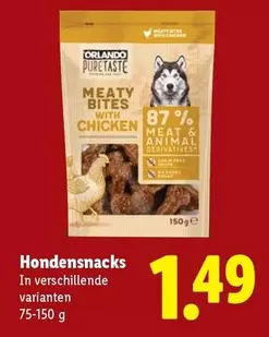 Meaty Bites with Chicken