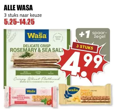 Wasa - DELICATE CRISP ROSEMARY & SEA SALT