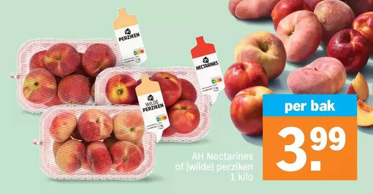 Ah - Nectarines of (wilde) perziken