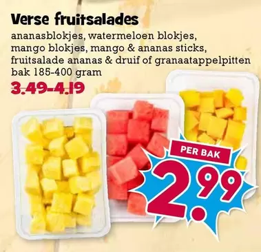 Verse fruitsalades