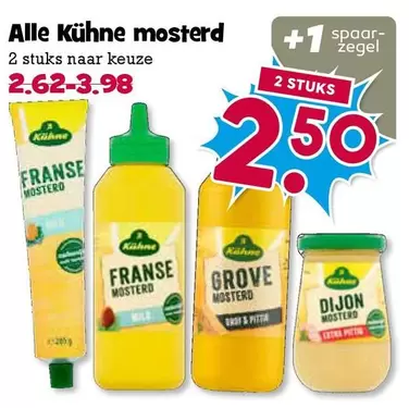 extra - Alle Kühne mosterd
