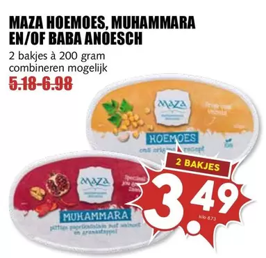 MAZA HOEMOES, MUHAMMARA EN/OF BABA ANOESCH