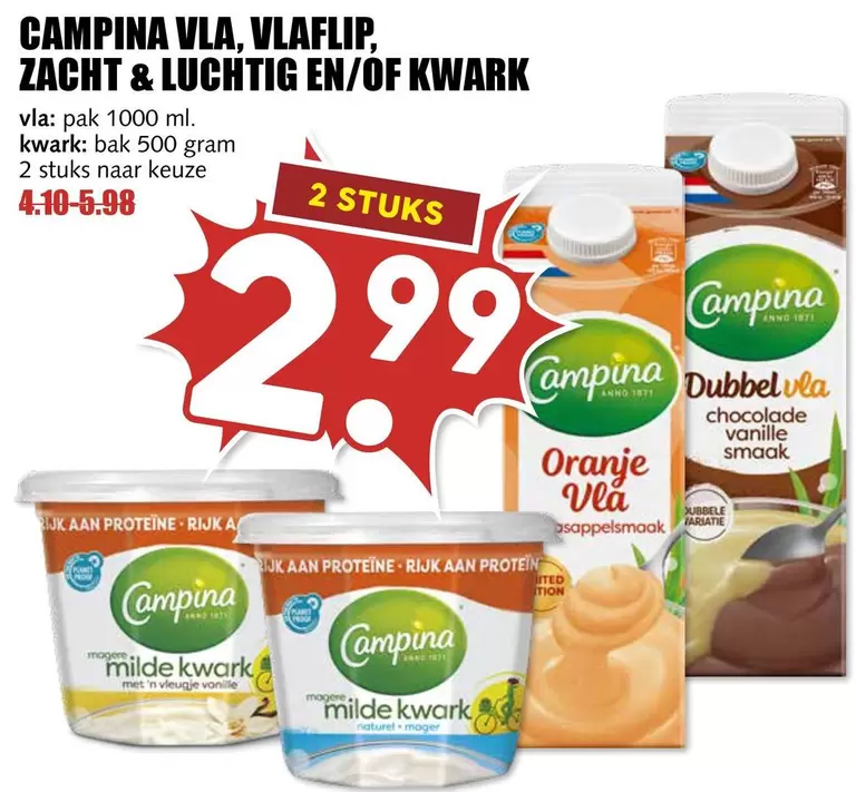 VLA, VLAFLIP, ZACHT & LUFTIG EN/OF KWAK