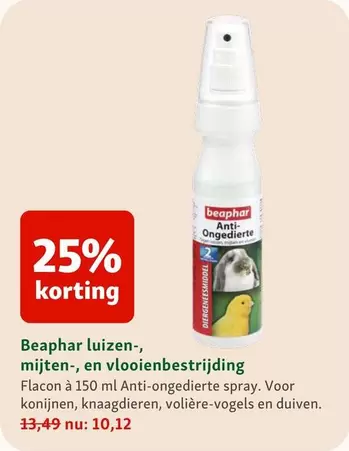 luizen-, mijten-, en vlooienbestrijding