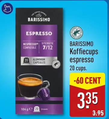 Nespresso - Koffiecups espresso