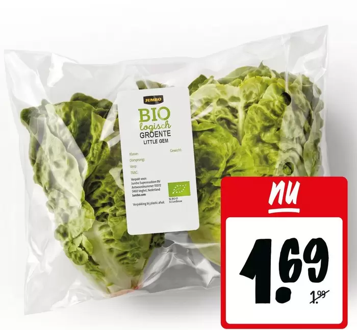 Jumbo - BIO logisch groente LITTLE gem