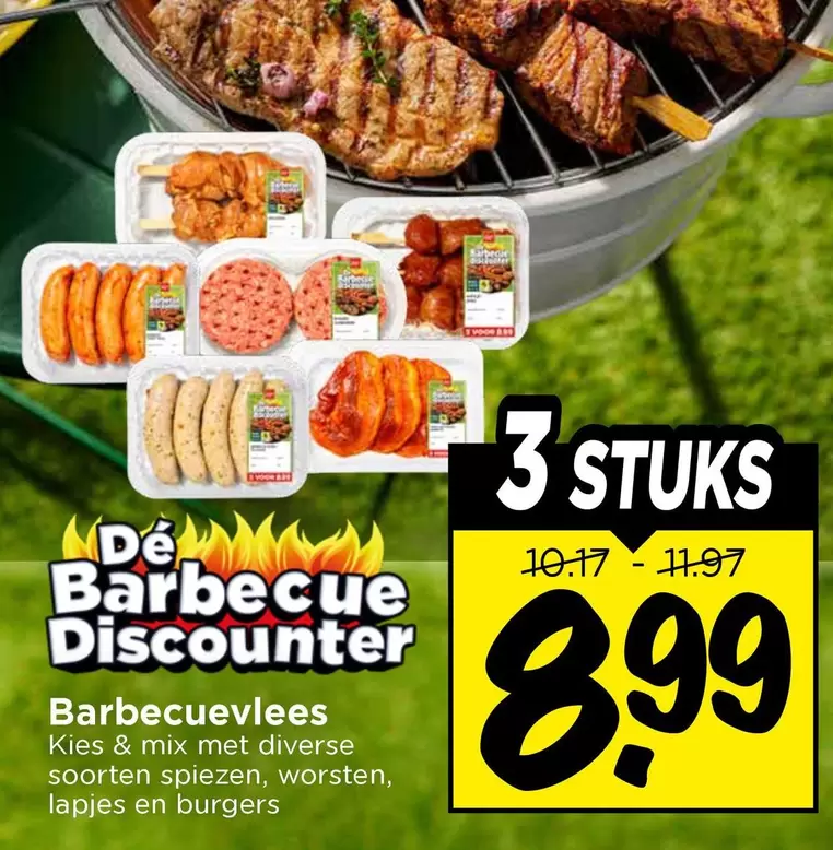 De - Barbecuevlees