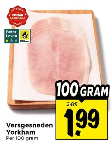 Versgesneden Yorkham