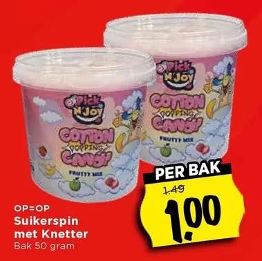 MI - Suikerspin met Knetter