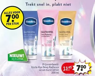 Gluta-Hya Dewy Radiance serum burst Lotion