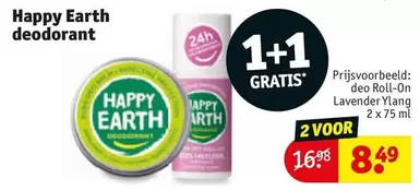 Happy - Earth deodorant