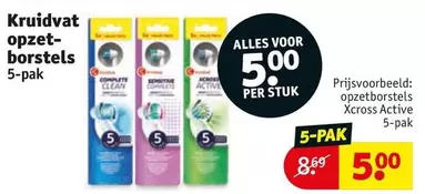 Kruidvat opzetborstels