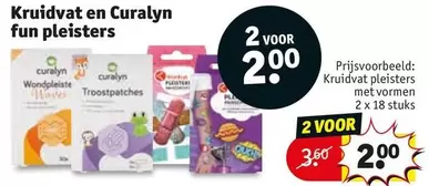 Fun - Kruidvat en Curalyn fun pleisters