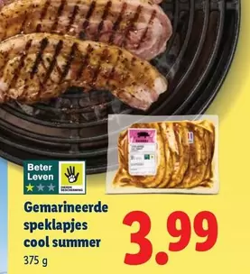Summer - Gemarineerde speklapjes