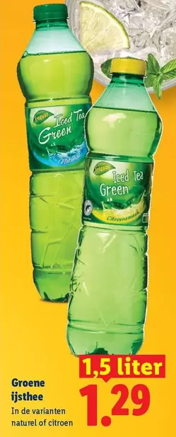 Natural - Groene ijshthee