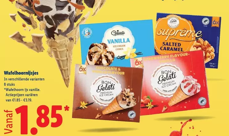 Ice - Wafelhoorntjes