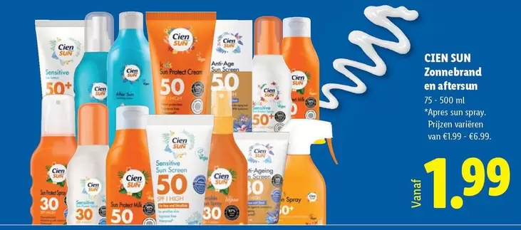 Sun - Zonnebrand en aftersun
