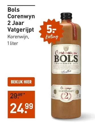 Bols Corewnyn 2 Jaar Vatgerijpt