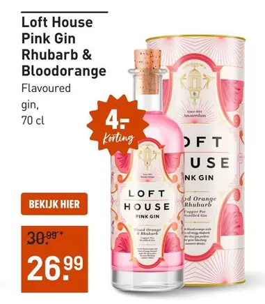 House - Pink Gin Rhubarb & Bloodorange