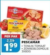 Tonijn in tomaat en zonnebloemolie