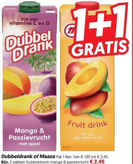 it - Dubbel Drank Mango & Passievrucht met appel