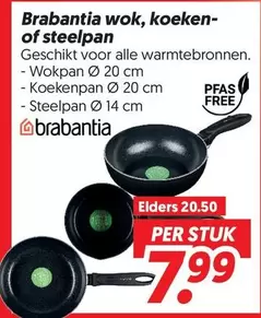 Brabantia -  wok, koeken- of steelpan