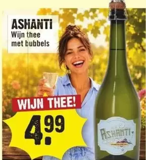 Wijn thee met bubbels