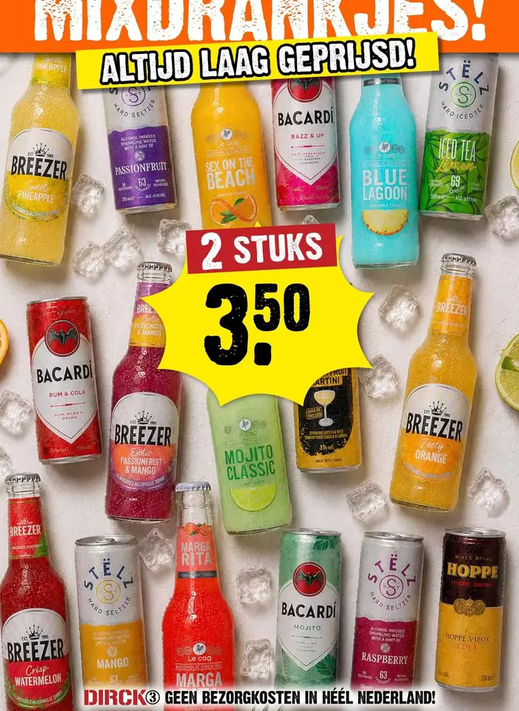 Bacardi - MIXDRANKJES