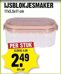 IJSBLOKJESMAKER