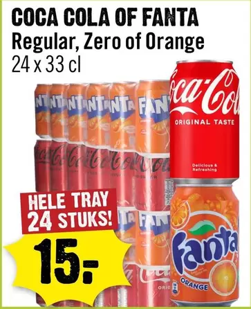 Coca-Cola - Regular, Zero of Orange