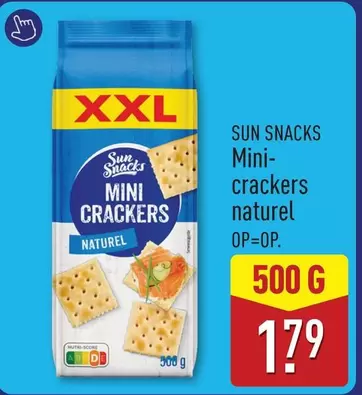 Sun - Mini-crackers naturel