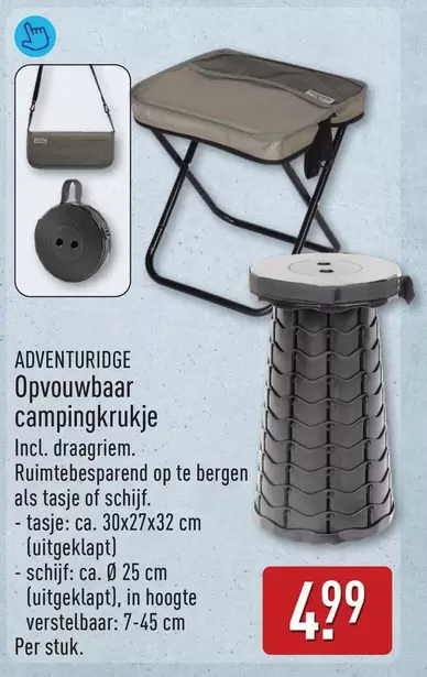 Op - Vouwbaar Campingkrukje