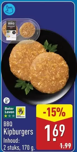 BBQ Kipburgers