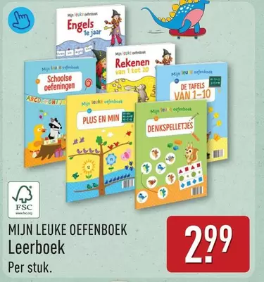 De - MIJN LEUKE OEFENBOEK Leerboek
