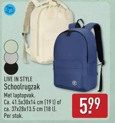 Live - Schoolrugzak
