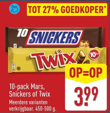 Mars - , Snickers of Twix